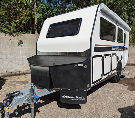 Photo showing Mountain Trail caravan  in Southport on Queensland's Gold Coast